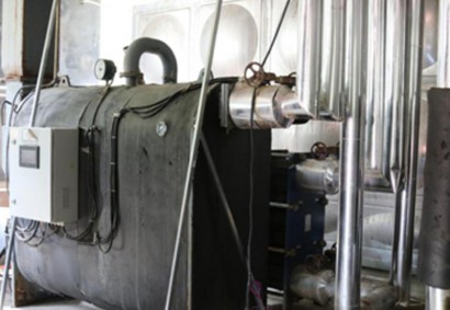 昌樂(lè)中百大廈：2臺(tái)BV-100，百貨大廈供暖