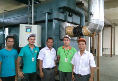 印度尼西亞棉蘭咖啡廠0.6MPa蒸汽型雙效吸收式冷水機(jī)組