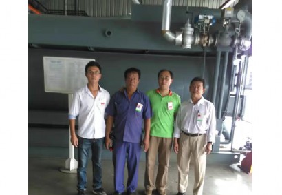 印度尼西亞Medan煙廠0.8MPa蒸汽型雙效吸收式冷水機(jī)組