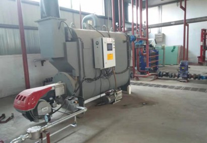 濰坊大勝鎮(zhèn)沼氣發(fā)電項(xiàng)目：1臺(tái)VB-100，用于沼液加熱