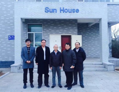 新加坡國立大學Dr. M kum一行到我公司交流考察